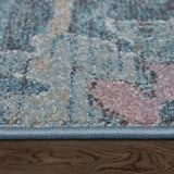 Feizy Rug Dartmouth 39QMF, Blue/Multi-Rugs1-High Fashion Home