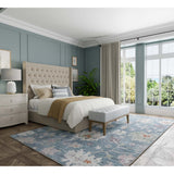Feizy Rug Dartmouth 39QMF, Blue/Multi-Rugs1-High Fashion Home