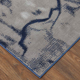 Feizy Rug Gaspar 39KTF, Gray/Blue-Rugs1-High Fashion Home
