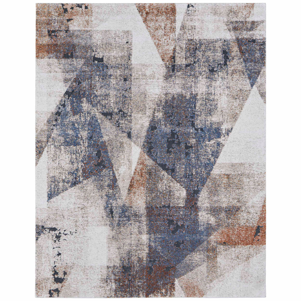 Feizy Rug Gilmore 39MKF, Blue/Ivory-Rugs1-High Fashion Home