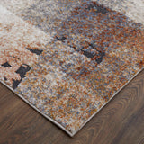 Feizy Rug Gilmore 39MKF, Blue/Ivory-Rugs1-High Fashion Home