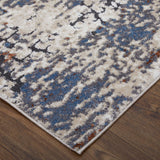 Feizy Rug Gilmore 39MLF, Ivory/Blue-Rugs1-High Fashion Home