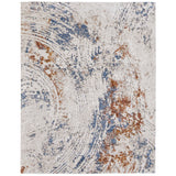 Feizy Rug Gilmore 39MMF, Ivory/Rust-Rugs1-High Fashion Home