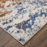 Feizy Rug Gilmore 39MMF, Ivory/Rust-Rugs1-High Fashion Home