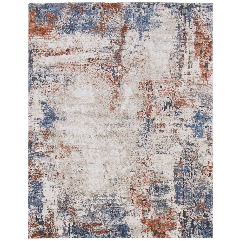 Feizy Rug Gilmore 39MNF, Ivory/Multi-Rugs1-High Fashion Home