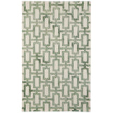 Feizy Rug Lorrain 8919F, Green/Ivory-Rugs1-High Fashion Home