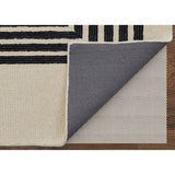 Feizy Rug Maguire 8900F, Ivory/Black-Rugs1-High Fashion Home