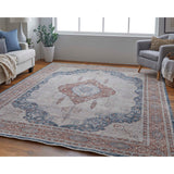 Feizy Rug Marquette 39GRF, Gray/Multi-Rugs1-High Fashion Home