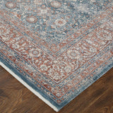 Feizy Rug Marquette 39GTF, Blue/Rust-Rugs1-High Fashion Home