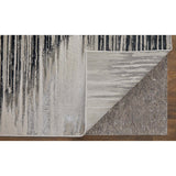 Feizy Rug Micah 39LRF, Black/Silver-Rugs1-High Fashion Home