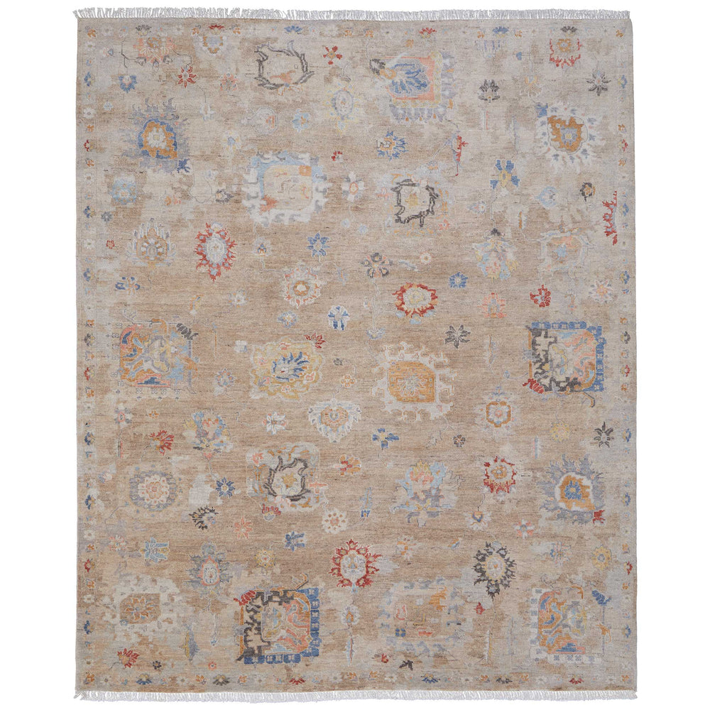 Feizy Rug Noris 69GTF, Brown-Rugs1-High Fashion Home