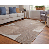 Feizy Rug Pollock 8951F, Brown/Beige-Rugs1-High Fashion Home
