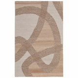 Feizy Rug Pollock 8952F, Beige/Ivory-Rugs1-High Fashion Home