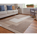 Feizy Rug Pollock 8953F, Beige/Brown-Rugs1-High Fashion Home