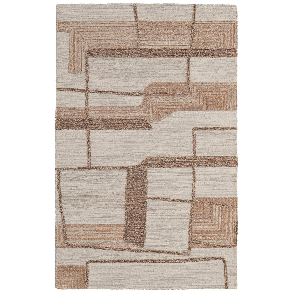 Feizy Rug Pollock 8954F, Ivory/Beige-Rugs1-High Fashion Home