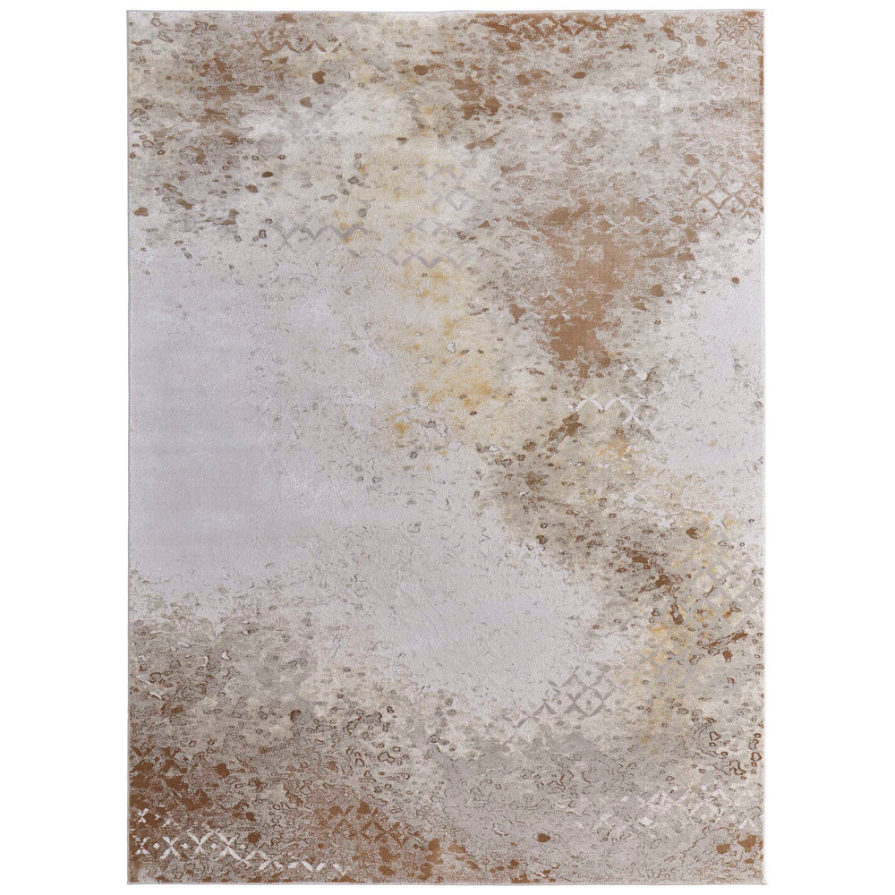 Feizy Rug Waldor 39NCF, Ivory/Gold-Rugs1-High Fashion Home