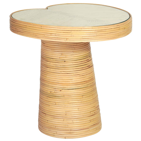 RELAX FOAM LIBEN SIDE TABLE 新品 Felicia Lilypad Side Table, Natural – High Fashion Home