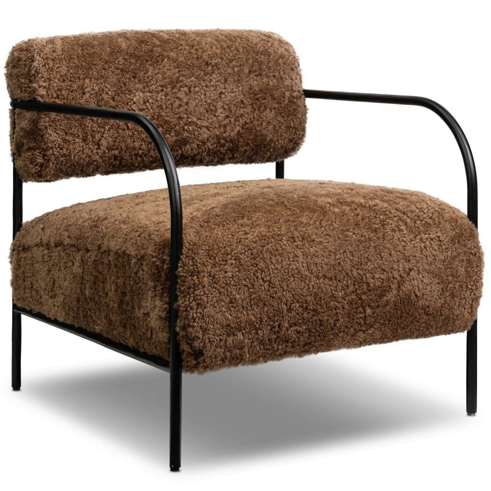 Fenn Chair, Amber Shearling by Four Hands-Furniture - Chairs-High Fashion Home