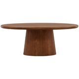 Fenway Dining Table, Medium Brown-Furniture - Dining-High Fashion Home