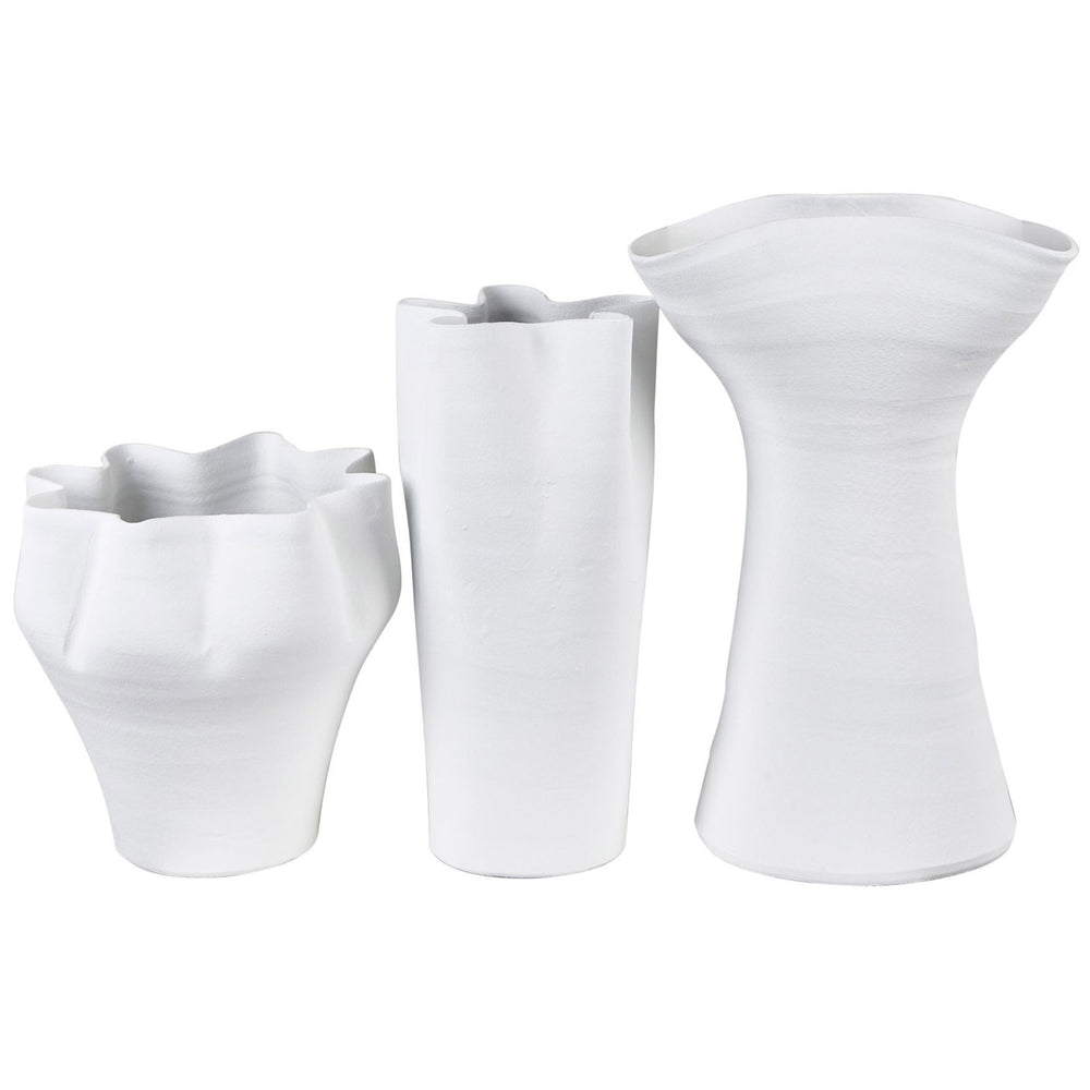 Fenwick Vases, White-Accessories-High Fashion Home
