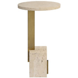 Feranno Accent Table, Beige-Furniture - Accent Tables-High Fashion Home