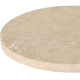 Feranno Accent Table, Beige-Furniture - Accent Tables-High Fashion Home