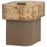 Fern Nightstand, Burl