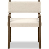 Ferris Dining Arm Chair, Nomad Snow by Four Hands