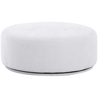 Fickle Swivel Ottoman, Grey