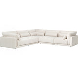 Finch 5 Piece Sectional, Beck Arctic