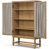 Finley Cabinet, Aged Smoked Oak by Amber Lewis x Four Hands-Furniture - Storage-High Fashion Home
