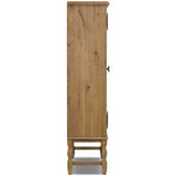 Finley Cabinet, Aged Smoked Oak by Amber Lewis x Four Hands