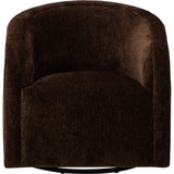 Finn Swivel Chair, Sansa Chocolate