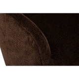 Finn Swivel Chair, Sansa Chocolate
