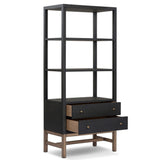 Fiona Bookcase, Russet Mahogany by Four Hands-Furniture - Storage-High Fashion Home