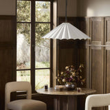 Fiorella Pendant, Cream Canvas by Four Hands-Lighting-High Fashion Home