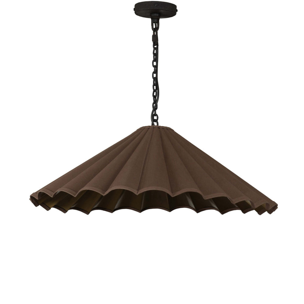 Fiorella Pendant, Espresso Canvas by Four Hands-Lighting-High Fashion Home