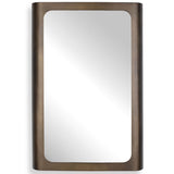 Fischer Mirror, Dark Golden Bronze-Accessories-High Fashion Home