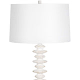 Fishbone Buffet Lamp, White