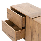 Fisher Media Console, Rustic Amber by Four Hands