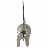 Fish w/Acrylic Ball, Silver-Accessories-High Fashion Home