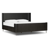 Fletcher Bed, Distressed Black