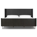 Fletcher Bed, Distressed Black