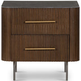Fletcher Nightstand, Terra Brown by Four Hands-Furniture - Bedroom-High Fashion Home