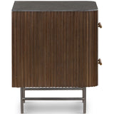 Fletcher Nightstand, Terra Brown by Four Hands-Furniture - Bedroom-High Fashion Home