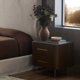 Fletcher Nightstand, Terra Brown by Four Hands-Furniture - Bedroom-High Fashion Home
