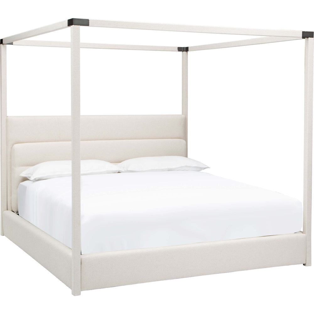 Florence Canopy Bed, Dinara Natural-Furniture - Bedroom-High Fashion Home