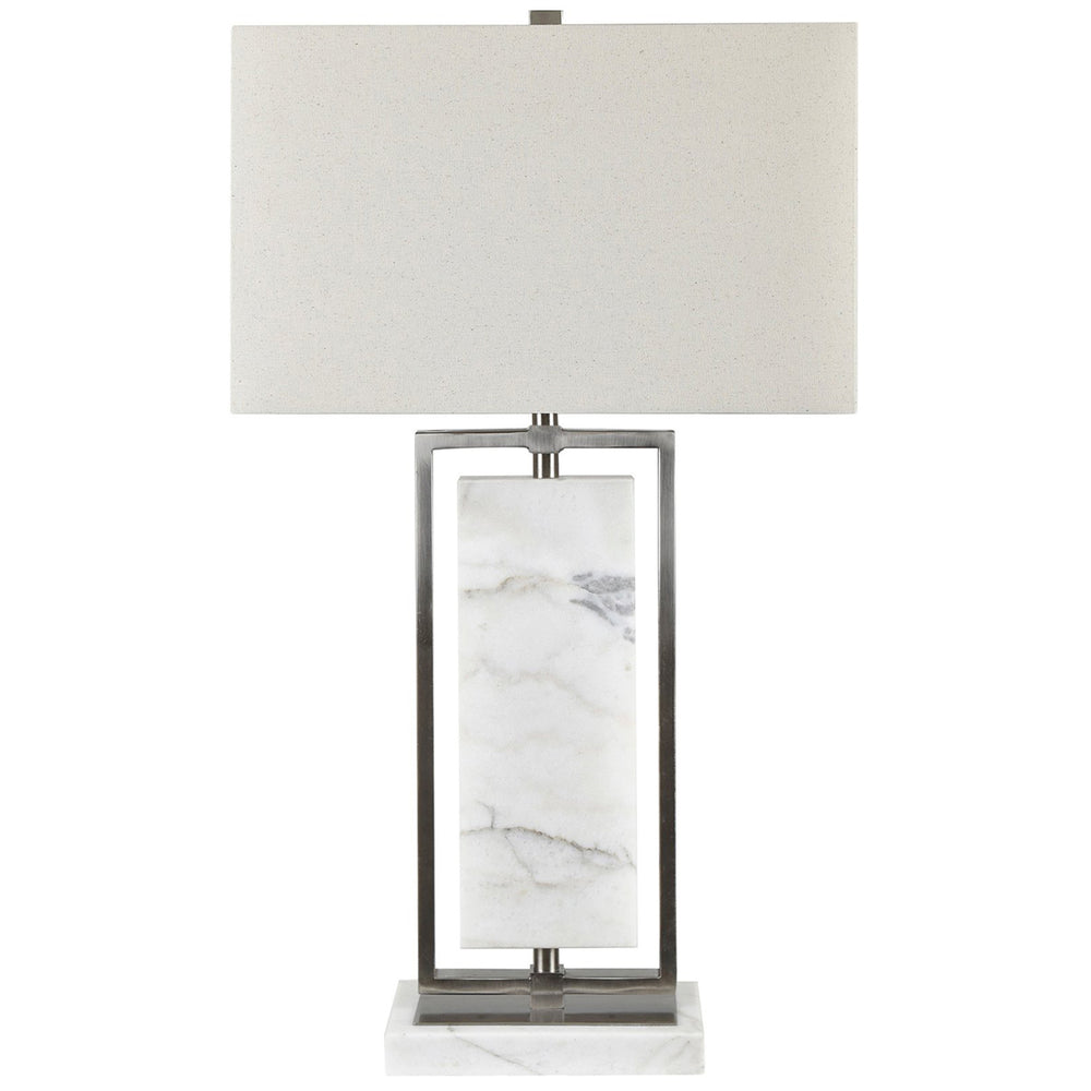 Florentine Table Lamp, White-Lighting-High Fashion Home