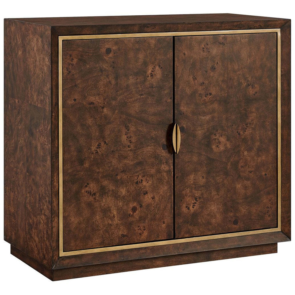 Flores 2 Door Cabinet, Walnut