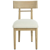 Florian Dining Chair, Geralt Linen, Set of 2-Furniture - Dining-High Fashion Home